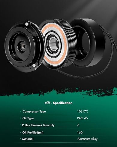 SCITOO AC Compressor Clutch Fit for Toyota for Tundra 4.7L 2000 2001 2002 2003 2004 2005 2006 CO 10797C in Saudi Arabia