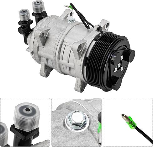 ضاغط مكيف الهواء 22-47820-000 متوافق مع محرك Freightliner Caterpillar CAT 3126B، استبدال # 2247820000 in Kuwait