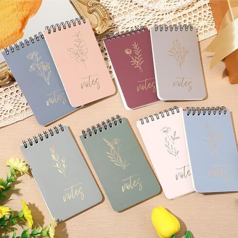 Small Notebooks 3x5, 8 Pcs Cute Pocket Notepads, Mini Spiral Notebook Nursing School Essentials, School Office Supplies in Saudi Arabia