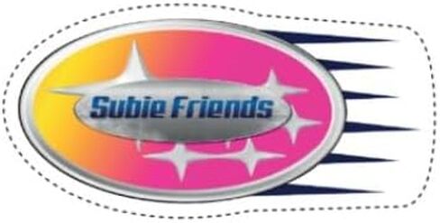 Subie Friends Magnet (Blue) in Saudi Arabia