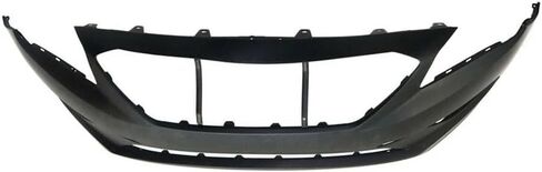 Primered Front Bumper Cover Fascia FOR Hyundai Sonata SE 2015 2016 2017 Standard Model Ready for Paint Direct Fit Replacement HY1000205 86511C2000 in Kuwait