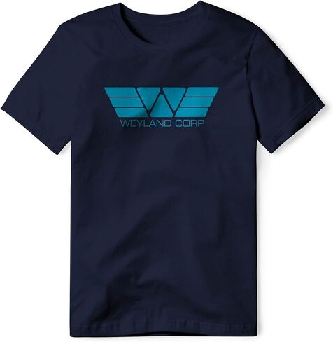 شعار شركة Weyland Corporation: فيلم Alien Prometheus، تي شيرت قطني كلاسيكي in Kuwait