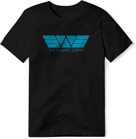 شعار شركة Weyland Corporation: فيلم Alien Prometheus، تي شيرت قطني كلاسيكي in Kuwait