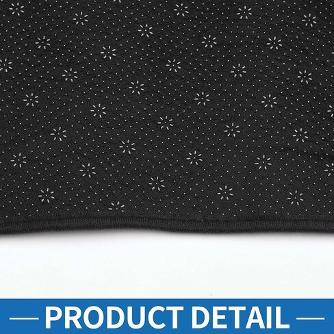 Dash Cover Non-Slip Dashboard Carpet Mat for Ford F250 2017-2022 Polyester Black in Saudi Arabia