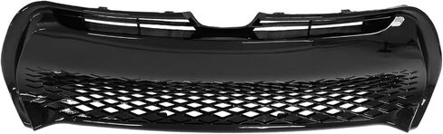 Front Lower Bumper Grille Replacement for 2017 2018 2019 Toyota Corolla SE XSE Sedan | Black Polished Finish | OEM 5311202740 in Saudi Arabia