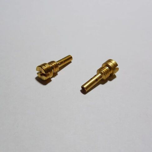 (12pcs/pack) For Kawasaki Harley FCR ZZR CVK PE Motorcycle Carburetor N424-25B Pilot/Slow Jet Thread Size 4.5MMx0.75MM (30#x12PCS) in Saudi Arabia