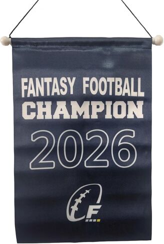 Fantasy Football Championship Banner Flags Trophy, 8.7 x 13.2 Inch in Kuwait