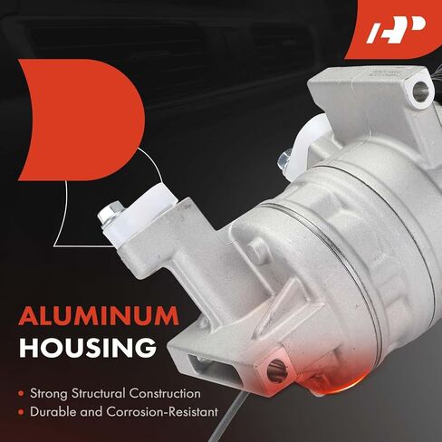 A-Premium Air Conditioner AC Compressor with Clutch Compatible with Nissan Versa 2009-2011 L4 1.6L, with CR10 Compressor (fit w/ 7-Groove Pulley not for 6-Groove Pulley), 5 speed Manual transmission in Saudi Arabia