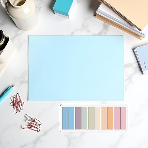 ZLmoue 200 Pcs Pink Sticky Tabs, Page Markers Sticky Tabs Writable and Repositionable Book Flags Tabs Strip Index Tabs for Page Marking Classify File Notebooks and Writing Pads in Saudi Arabia