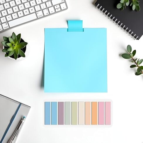 ZLmoue 200 Pcs Pink Sticky Tabs, Page Markers Sticky Tabs Writable and Repositionable Book Flags Tabs Strip Index Tabs for Page Marking Classify File Notebooks and Writing Pads in Saudi Arabia