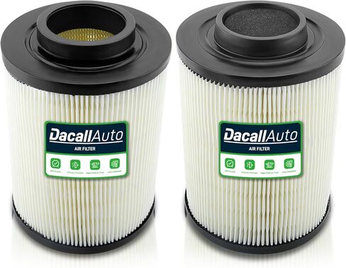 قطعتان من فلتر هواء Dacall لبولاريس RZR 800 (2008-2014)، RZR S 800، RZR 4 800، Ranger 800/900 ديزل، Ranger Crew 800/900 ديزل، استبدال 1240482، 1240434 in Saudi Arabia