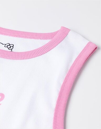 Pink Hello Kitty Women's Vest & Shorts Pyjama Set in Saudi Arabia