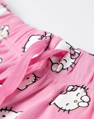 Pink Hello Kitty Women's Vest & Shorts Pyjama Set in Saudi Arabia