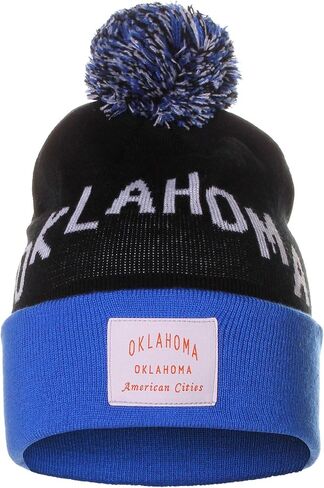 American Cities Unisex USA Fashion Arch Cities Pom Pom Knit Hat Cap Beanie in Saudi Arabia
