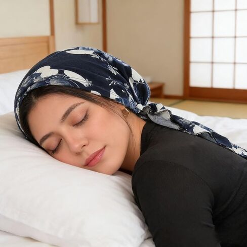 ® 3 قطع من أغطية الرأس الكيميائية للنساء من قبعات السرطان، قبعات كيميائية مربوطة مسبقًا، وشاح رأس مرن ناعم in Kuwait