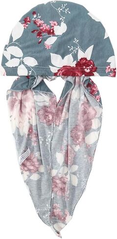 ® 3 قطع من أغطية الرأس الكيميائية للنساء من قبعات السرطان، قبعات كيميائية مربوطة مسبقًا، وشاح رأس مرن ناعم in Kuwait