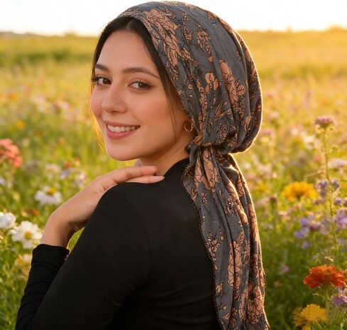 ® 3 قطع من أغطية الرأس الكيميائية للنساء من قبعات السرطان، قبعات كيميائية مربوطة مسبقًا، وشاح رأس مرن ناعم in Kuwait