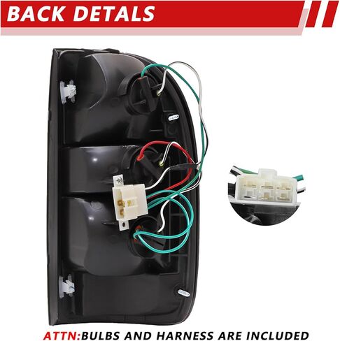 Tail Lights Assembly Compatible With 1995-2000 Toyota Tacoma Driver and Passenge Side Rear Brake Light Replace TO2800116 TO2801116 8156004030 8155004030 in Kuwait