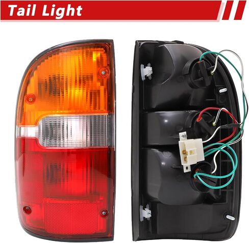 Tail Lights Assembly Compatible With 1995-2000 Toyota Tacoma Driver and Passenge Side Rear Brake Light Replace TO2800116 TO2801116 8156004030 8155004030 in Kuwait