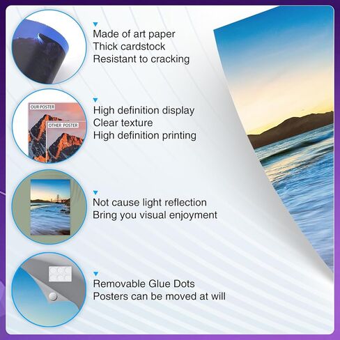 Pounchi Hotel Cartoon Posters (8 Pcs with Glue Dots) 11.2" x 16.5" Cartoon HD Printing Poster Unframed Version for Room Bedroom Club Wall Art Decor for Teens in Kuwait