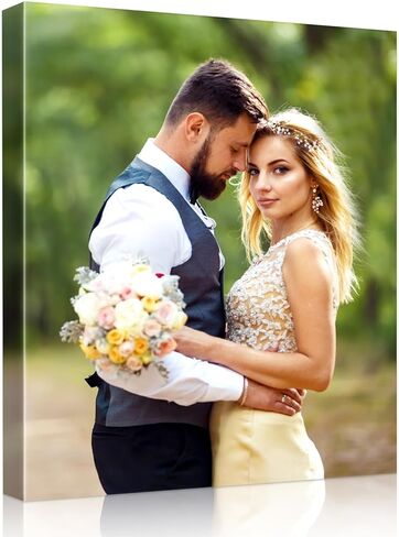 Texas Art Custom Canvas Prints with Your Photos Personalized Photo to Canvas Wall Art Customized Canvas Picture, Customized Gift for Mom/Dad/Men/Women, Gift Ideal For Home Decor Keepsakes, 8x8in in Kuwait