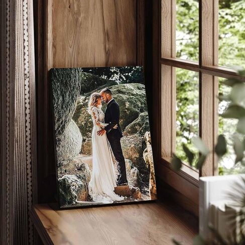 Texas Art Custom Canvas Prints with Your Photos Personalized Photo to Canvas Wall Art Customized Canvas Picture, Customized Gift for Mom/Dad/Men/Women, Gift Ideal For Home Decor Keepsakes, 8x8in in Kuwait