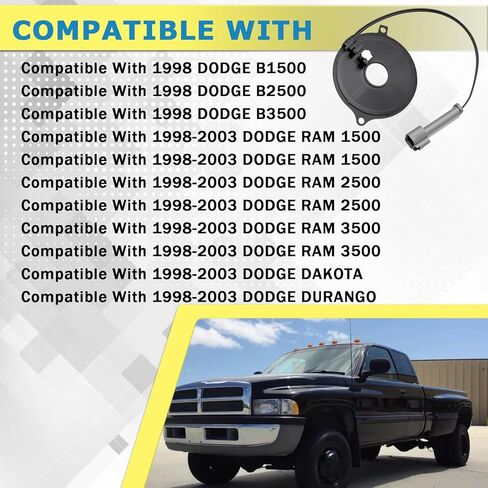 استبدال ملف لاقط الإشعال الموزع لـ 56028143 متوافق مع دودج B1500/B2500/B3500 1998 RAM 1500/2500/3500 بيك اب فان داكوتا دورانجو 1998 1999 2000 2001 2002 2003 in Kuwait