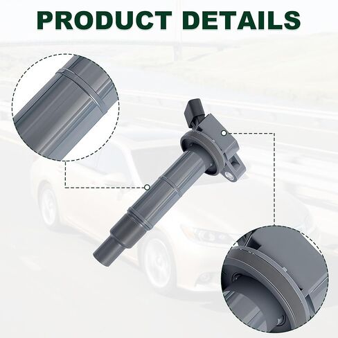 set of 4 Ignition Coil compatible with 2001-2012 Toyota Camry Rav4 Lexus Scion 1.8 2.4L UF333 in Kuwait