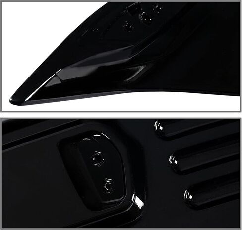 PIT66 Black Rear Trunk Spoiler Wing Glossy Compatible with Ford Mustang S550 GT Style Tail Wing Boot Lid 2015 2016 2017 2018 2019 2020 2021 2022 in Saudi Arabia