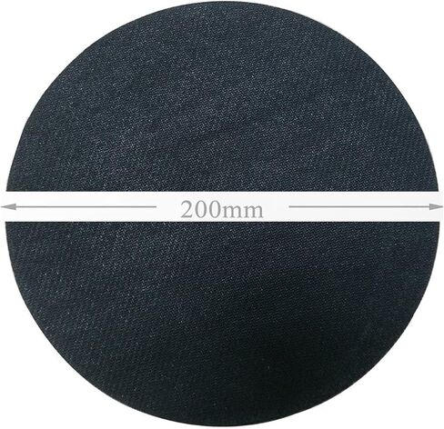 Mouse Pad Flat Earth Map Model, Premium-Textured Mouse Mat with Non-Slip Rubber Base, Cute Round Mousepad for Laptop Computer Office Desk Accessories,7.9 inch in Kuwait