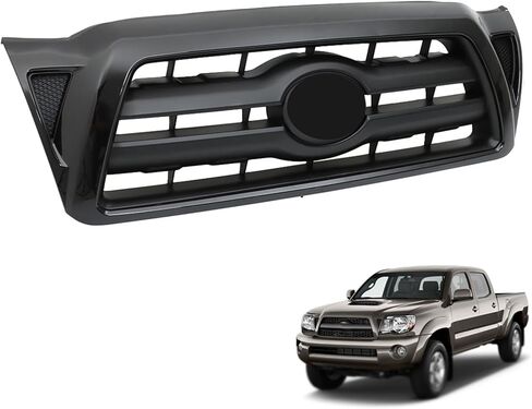 Front Bumper Hood Grille Gloosy Black Insert Grill Radiator Replacement for T-a-c-o-m-a 2005 2006 2007 2008 2009 2010 2011 5310004350 in Saudi Arabia