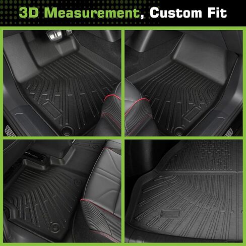 Floor Mats for Nissan Maxima 2016-2023 (for S/SL/SR/SV/Platinum), Heavy Duty TPE Waterproof Non-Slip All Weather Protection Custom, Floor Mats & Cargo Liner in Saudi Arabia