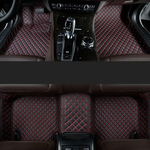 Custom car Floor Mats Compatible with Audi BMW Mercedes-Benz Toyota Lexus Honda Infiniti Nissan Hyundai Kia All Models CarsTrucks & SUVs Automotive Mats 1996-2026 (Black) in Saudi Arabia