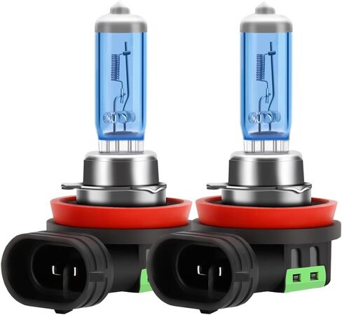 Replacement Halogen Headlight Bulbs fit for Chevrolet Silverado 1500 2008-2015,9005 High Beam + H11 Low Beam Headlamp + 5202 Fog Light Bulb Replacement Bulbs Kit, Plug and Play,Pack of 6 in Kuwait