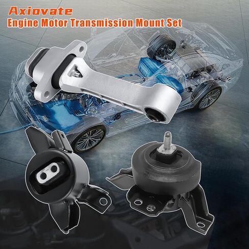 Engine Motor and Trans Mount for Kia Sorento 2014-2015 LX 2.4L Auto Trans, for Hyundai Santa Fe Sport 2013-2018 2.4L AWD Auto Trans Replace OE A71062, A71092, A71045 Set of 3 in Kuwait