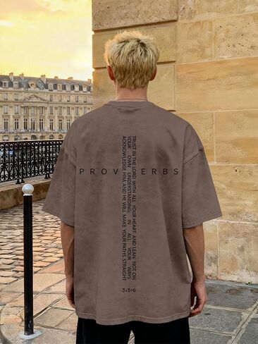 Christian Jesus Shirts for Men Bible Verse T-Shirt Jesus Cross Faith Shirt Inspirational Casual Short Sleeve Tee Tops in Saudi Arabia