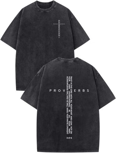 Christian Jesus Shirts for Men Bible Verse T-Shirt Jesus Cross Faith Shirt Inspirational Casual Short Sleeve Tee Tops in Saudi Arabia