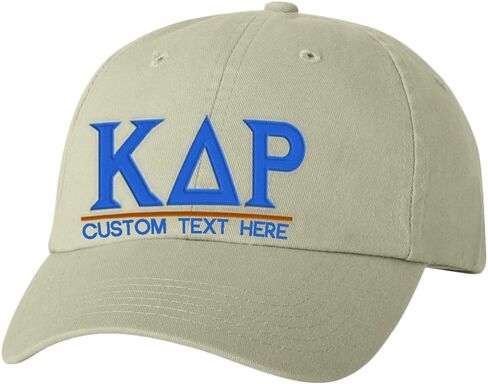 Personalized Kappa Delta Rho Greek Line Hat in Saudi Arabia