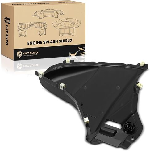 YHTAUTO Front Left Driver Side Engine Splash Shield Compatible with 2017-2020 BMW G30 Series 530e, 530i, 540i, M550i xDrive, with M Package, Black Splash Guard Engine Case Guards in Saudi Arabia