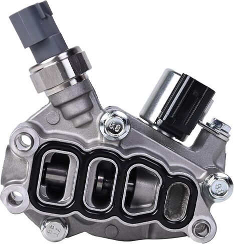 Spool Valve Assembly with Oil Pressure Switch - VTEC Solenoid - Compatible with Honda & Acura Vehicles - Accord 2.4L, Civic 2.0L, CR-V, Element, RSX - Replaces 15810RAAA03, 15810-RAA-A01, 917224 in Saudi Arabia