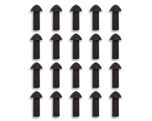 Stop & Go 6075 Mushroom Plugs Tire Repair for Punctures and Flats - 1" Length x 7/16" Shaft Diameter - 20 Pack (Plugs Only) in Saudi Arabia