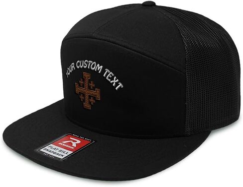 شبكة قبعة قبعة Snapback قبعة القدس الصليب الصليبية المسيح يسوع شقة بيل قبعة قبعة سائق الشاحنة قبعة 7 لوحات in Saudi Arabia