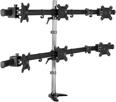 15"-27" LCD LED 6 Screen Monitor Stand Flexible Monitor Mounting Rack MP360(DS-MP360G) in Kuwait
