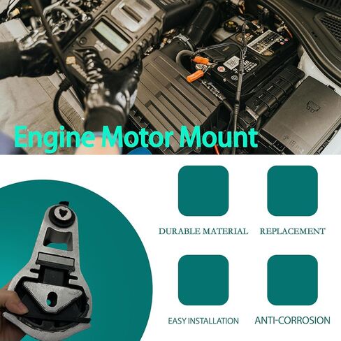 Silver Torque Engine Motor Mount for Ford Explorer Base Limited Sport XLT 3.5L V6 Gas 2011 2012 2013 2014 2015 DB5Z6068A Lower Rear Torque Strut Mount Torque Arm Engine Support Rod Rubber Metal in Kuwait