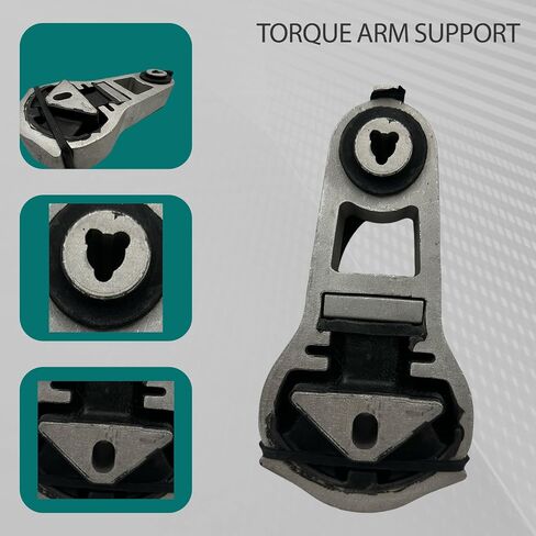 Silver Torque Engine Motor Mount for Ford Explorer Base Limited Sport XLT 3.5L V6 Gas 2011 2012 2013 2014 2015 DB5Z6068A Lower Rear Torque Strut Mount Torque Arm Engine Support Rod Rubber Metal in Kuwait