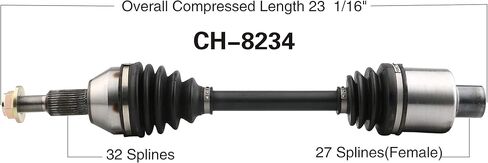 TrakMotive CH-8234 CV Axle in Kuwait