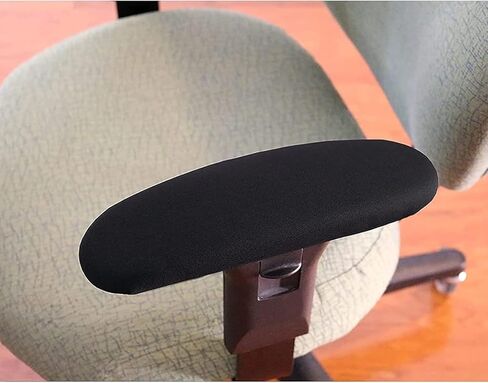 DHXYZZB أغطية ذراع كرسي الكمبيوتر المكتبي، غطاء مسند ذراع ممتد وسميك، واقي مسند الذراع، أغطية مسند ذراع قابلة للغسل، زوج واحد من نسيج البوليستر القابل للتمدد كرسي مكتب كرسي دوار in Kuwait