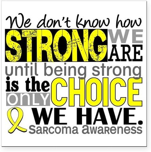 CafePress Sarcoma مدى قوة We Ar مغناطيس السيارة المربع 3 × 3 مغناطيس السيارة المربع، عرض المصد المغناطيسي in Saudi Arabia