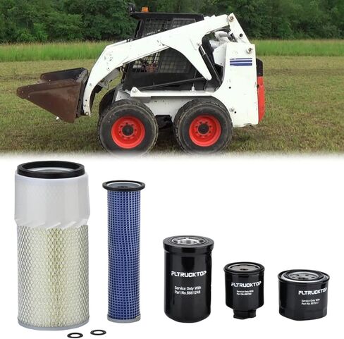 Skid Steer Filters kit Replace 6598362 6598492 6675517 6667352 6661248 for Bobcat 743 751 751G 753 763 773 7753 763G 773G S130 S150 S160 S175 S185 S205 T140 T180 T190 in Saudi Arabia