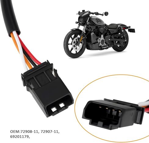 2 قطعة دراجة نارية مؤشر الأسلاك تسخير 72908-11 72907-11 متوافق مع Har-Ley Davidson 2016 فصاعدا in Saudi Arabia